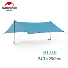 Палатка Naturehike CLOUD ATLAS, нейлоновый силиконовый тент для кемпинга, пешего туризма, защиты от солнца, защита от УФ излучения