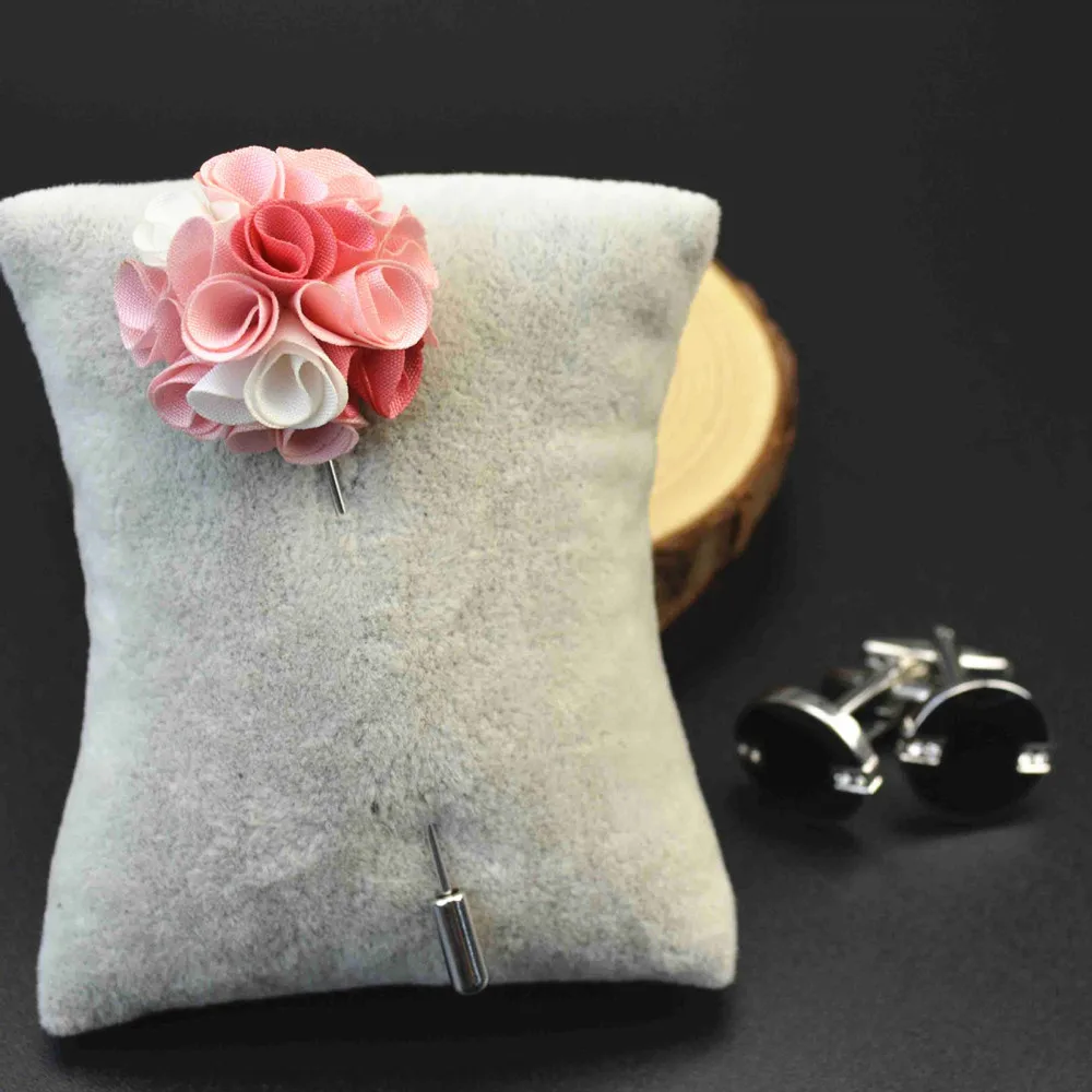 2017 новая мода Свадебные Броши с цветочным принтом популярные мужские отворотом