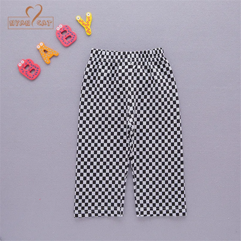 Хлопковый костюм для маленьких мальчиков белая рубашка + клетчатые штаны шапка