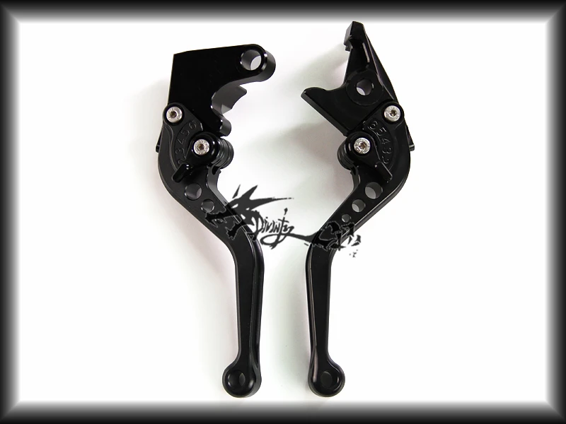 ЧПУ алюминиевые заготовки Shorty сцепные рычаги для Yamaha 2006-2009 R6S США Версия Черный |