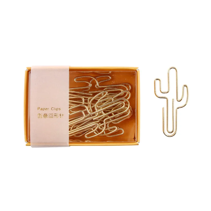 8 шт./коркор. Симпатичные металлические зажимы для бумаги в форме Фламинго