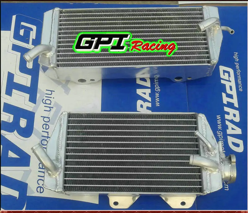 Алюминиевый радиатор GPI RH &amp LH для KAWASAKI KXF450 KX450F 06 07 2006 2007 2008 08 | Автомобили и
