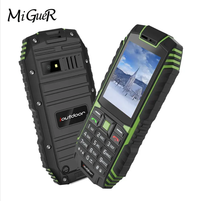Ioutdoor T1 IP68 противоударный мобильный телефон 2 4 дюймовый 128 M + 32 2100 мА/ч сим-карта GSM FM