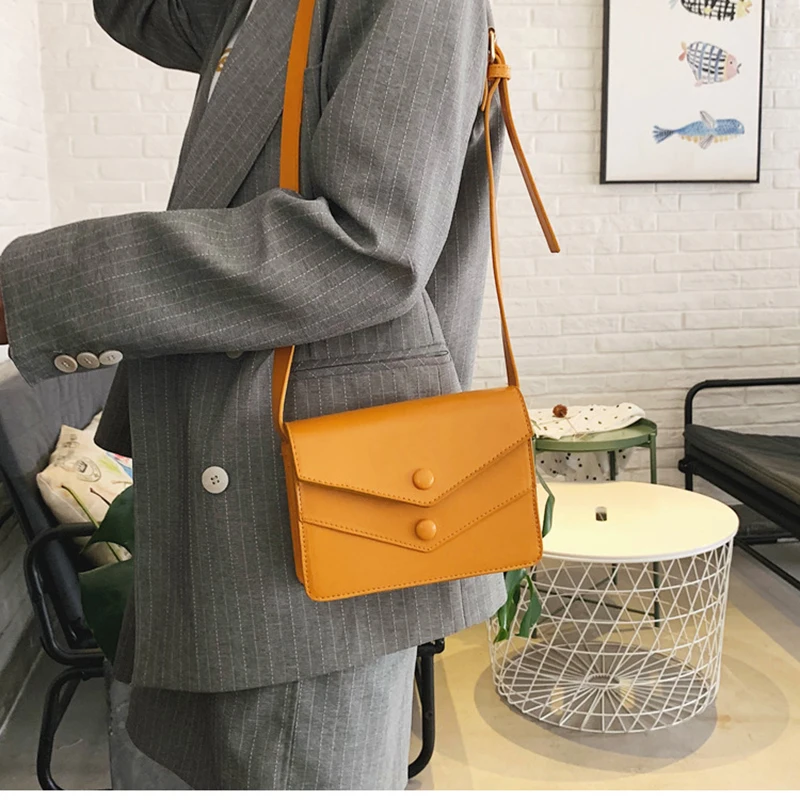 Женская сумка на одно плечо в Корейском стиле маленькая квадратная ретро лето 2019