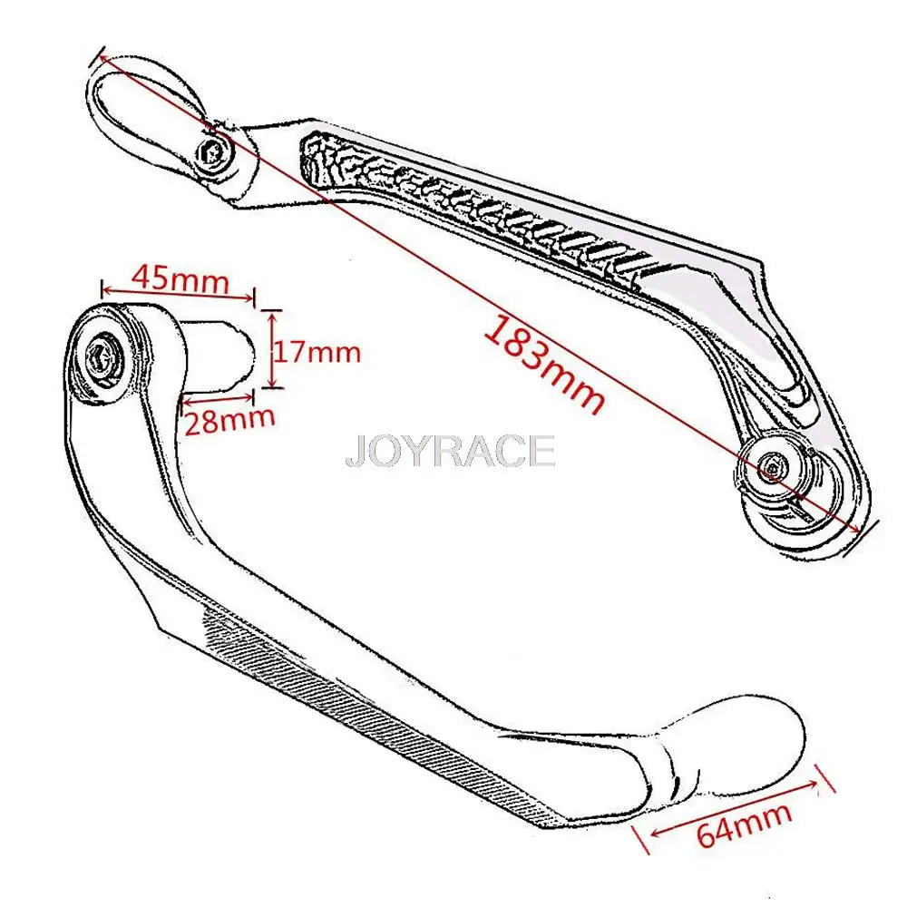 Универсальный ЧПУ Рычаги Guard протектор руль тормоза сцепления для KTM Duke 690 990 1290