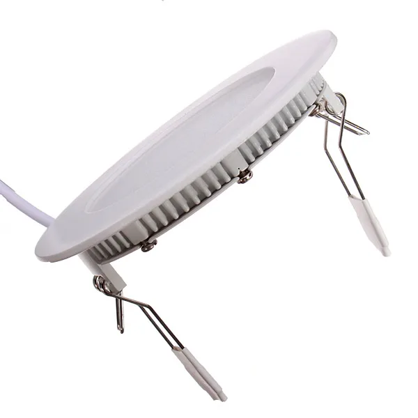 Панель света 15 Вт светодиодный потолочный светильник круглый ультра тонкий AC110/220