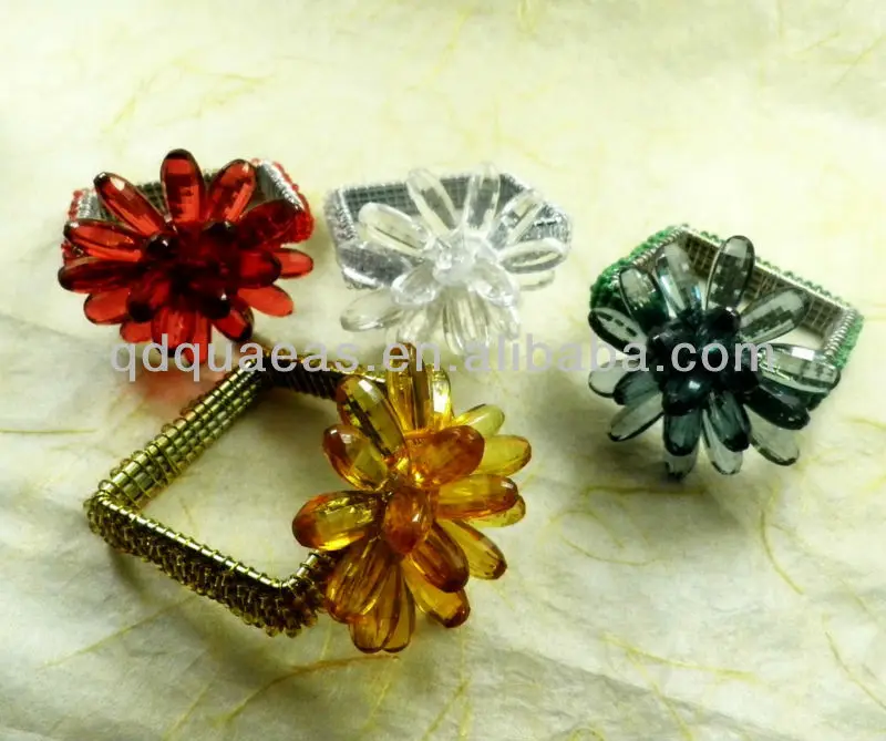 

decoration napkin ring beaded wedding napkin ring and party decoration napkin ring