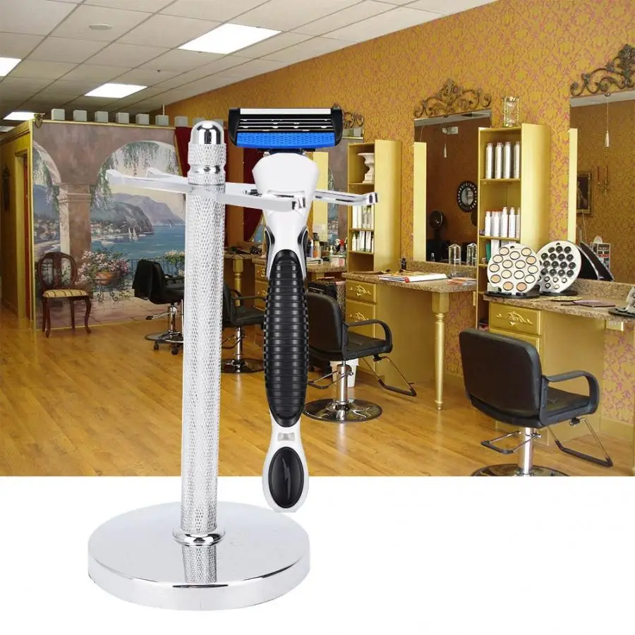 Мужской держатель для бритвы из сплава безопасная бритвенная щетка бритвенный