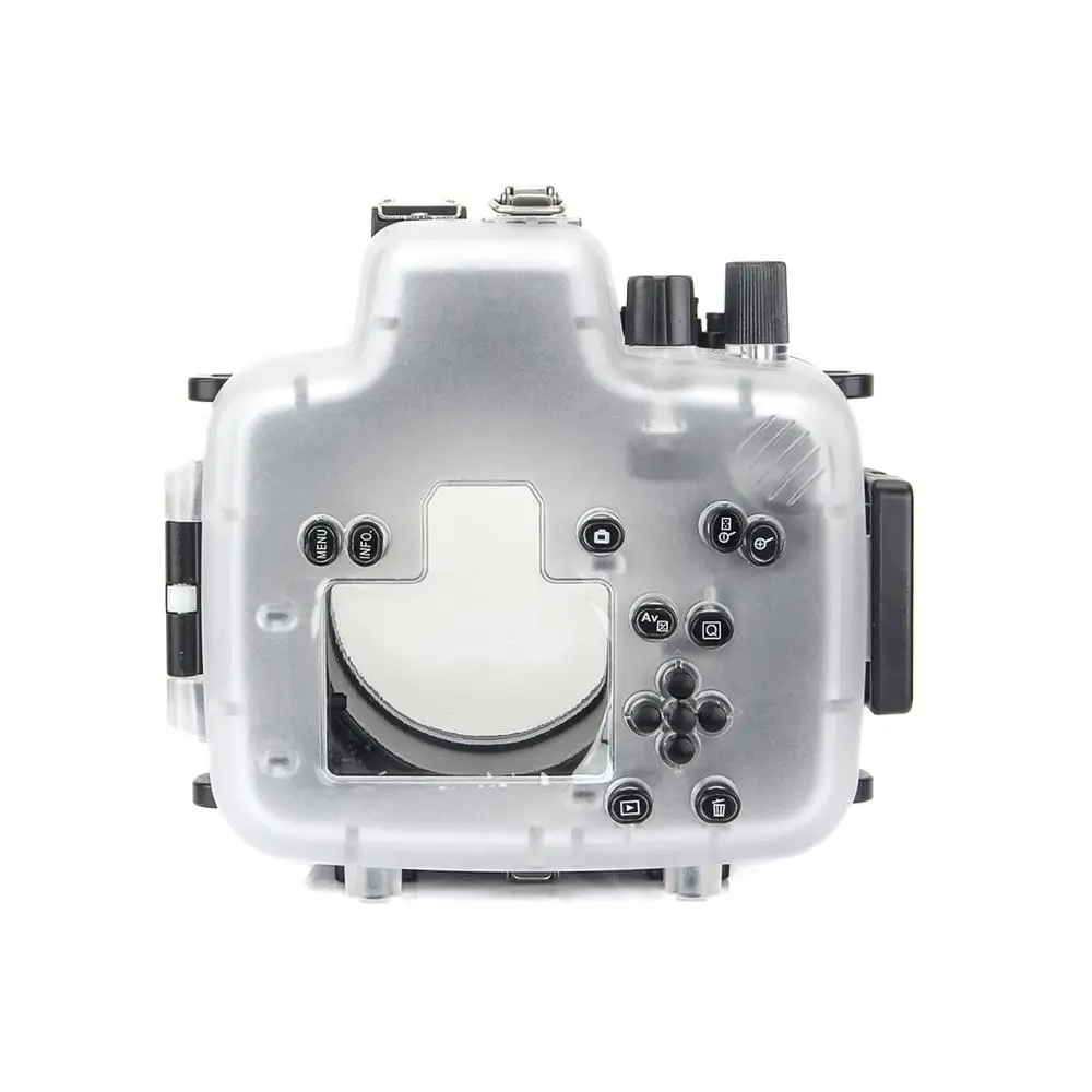 Meikon 40 м/130 футов подводный водонепроницаемый корпус чехол для Canon EOS 750D (18-135 мм) с