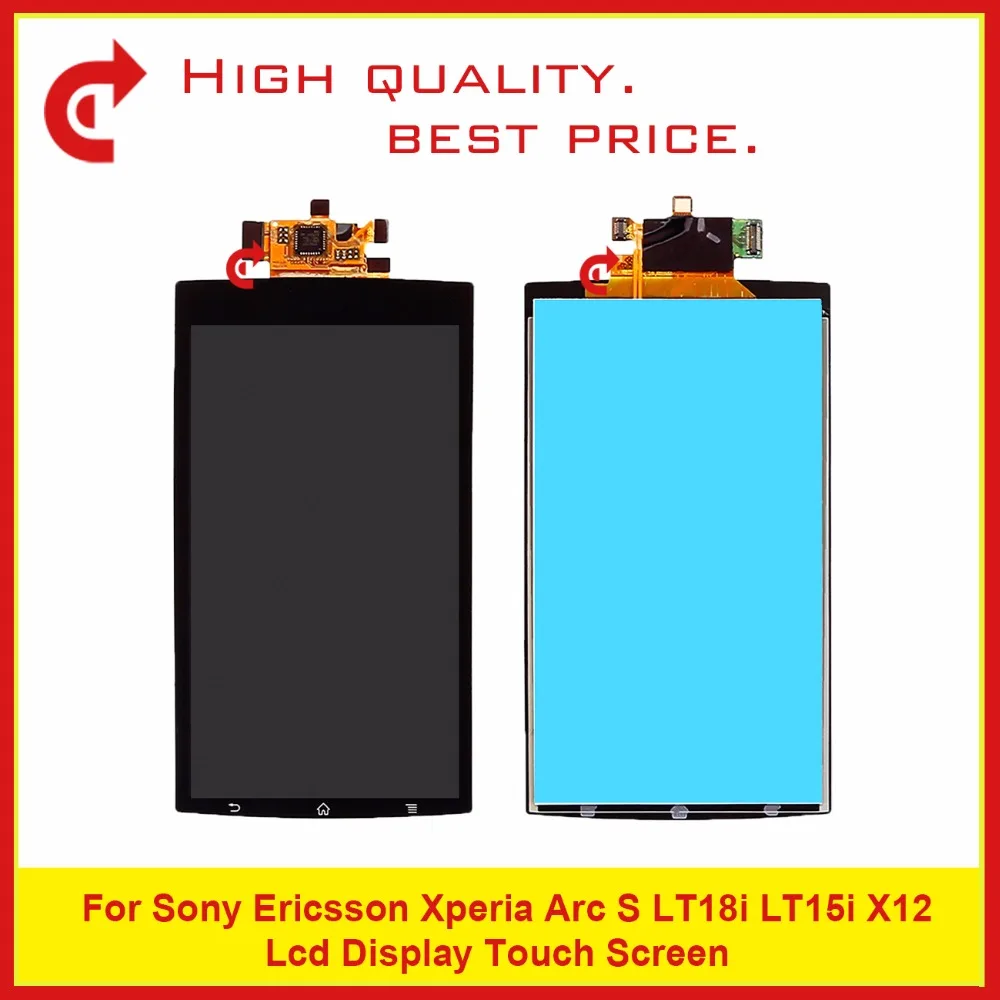 Высококачественный ЖК дисплей 4 2 дюйма для Sony Ericsson Xperia Arc S LT18i LT15i X12 с сенсорным