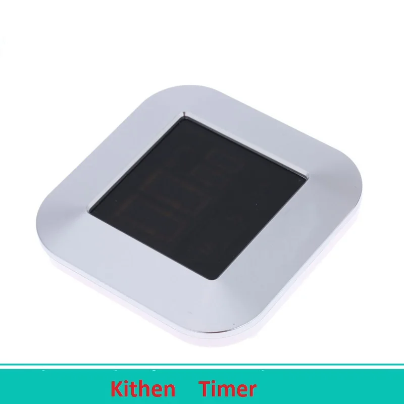Светодиодный сенсорный контроль цифровой аккумулятор кухонный таймер будильник