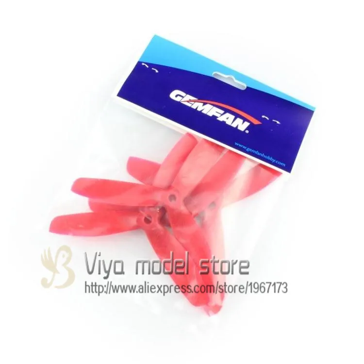 8 пар GEMFAN GF5050BN N стекловолокно + нейлон винт мультиротора 3 лезвия для FPV мини Дрон