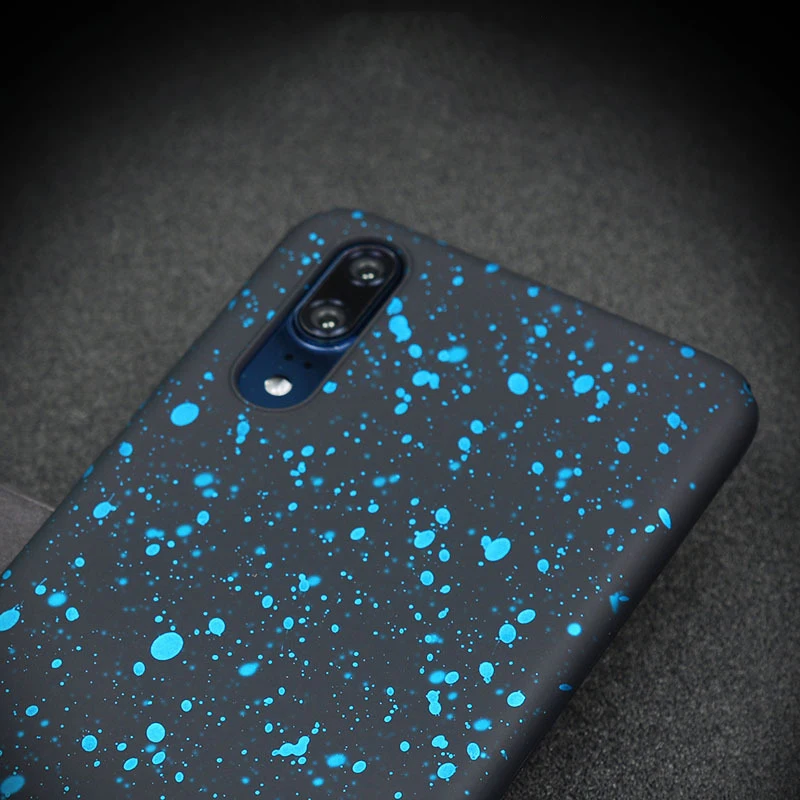 3D Star Matte PC Case Back Cover For Huawei P20 for Lite Pro P 20 Nova 3e Cases Thin Starry Sky Coque Capa |