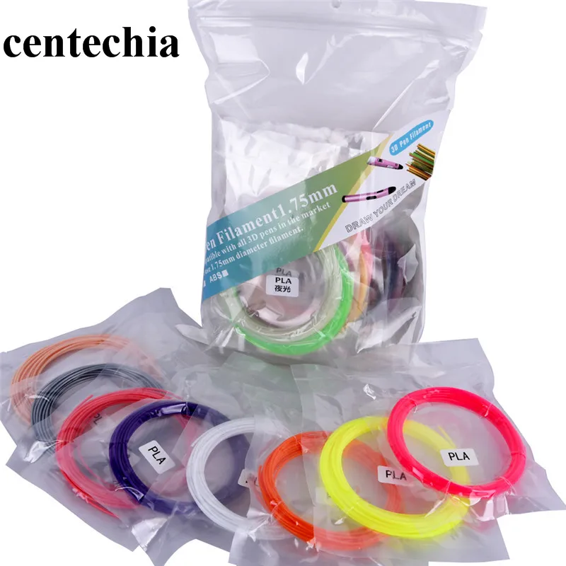 Новые материалы для 3d-печати Centechia PLA пластиковая нить 1 75 мм 5 м/шт. 100 м 3d-ручки