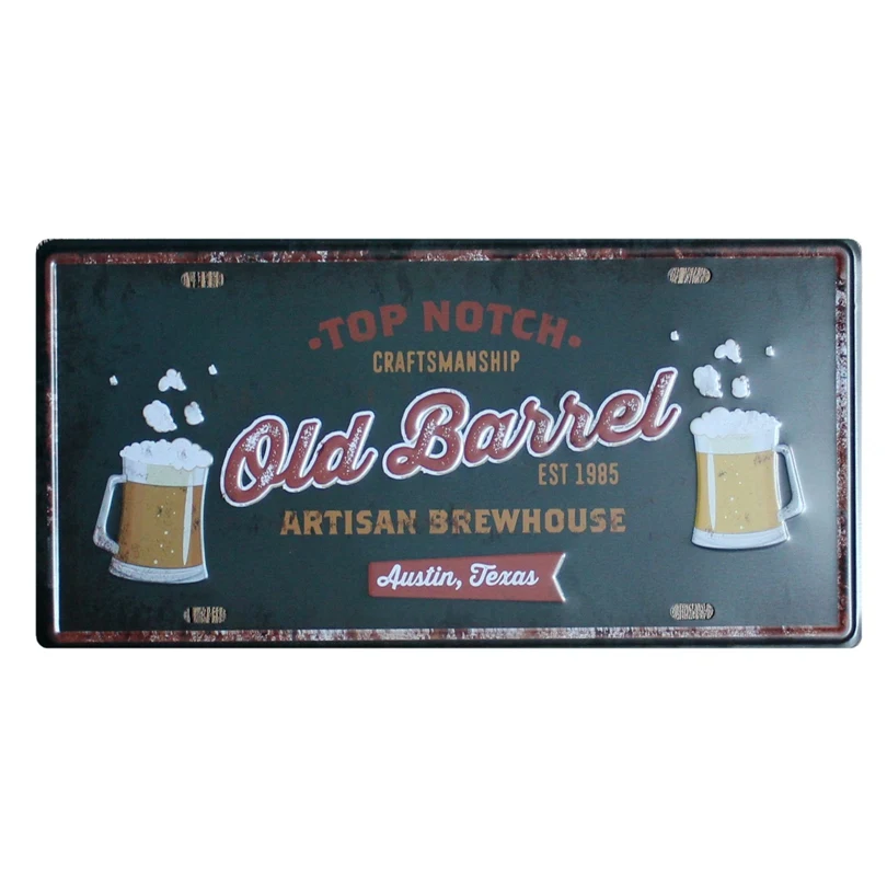 Надпись Keep calm пиво кофе металлический жестяной знак винтажный настенный бар паб