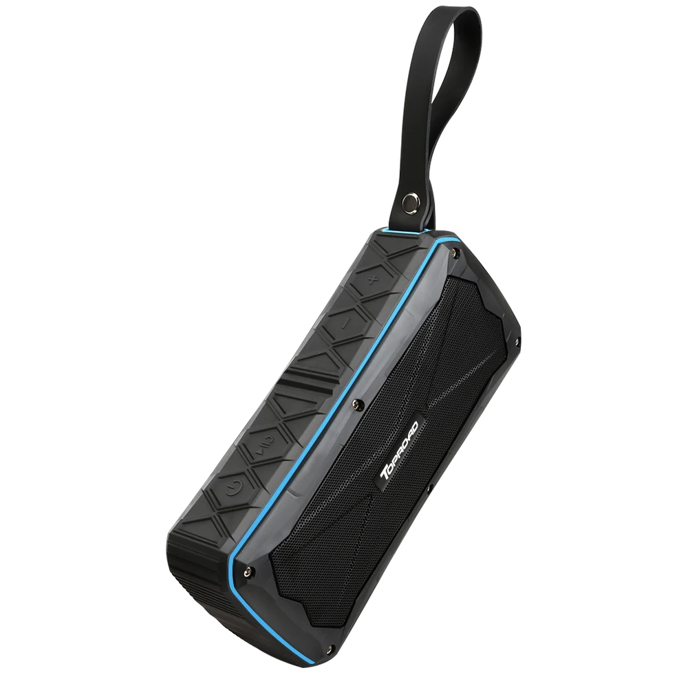 TOPROAD 16 Вт Портативный bluetooth-динамик Super Bass стерео беспроводной динамик s поддерживает Водонепроницаемость Аварийная зарядка громкой связи TF
