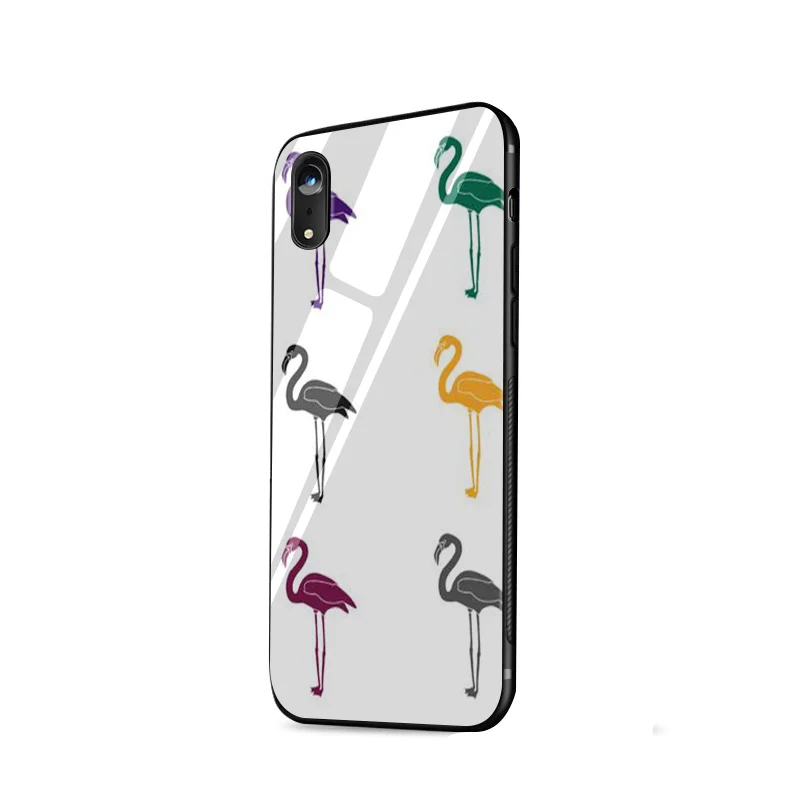 Стеклянный чехол из ТПУ с очаровательным животным для iPhone 5 5S SE 6 6s 7 8 Plus X XR XS Max |