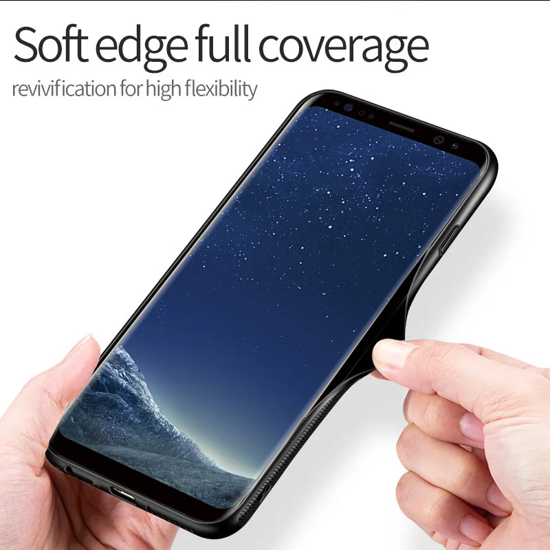 Светящийся стеклянный чехол для телефона с человеком-пауком Samsung galaxy s8 s9 s10 plus Note 8
