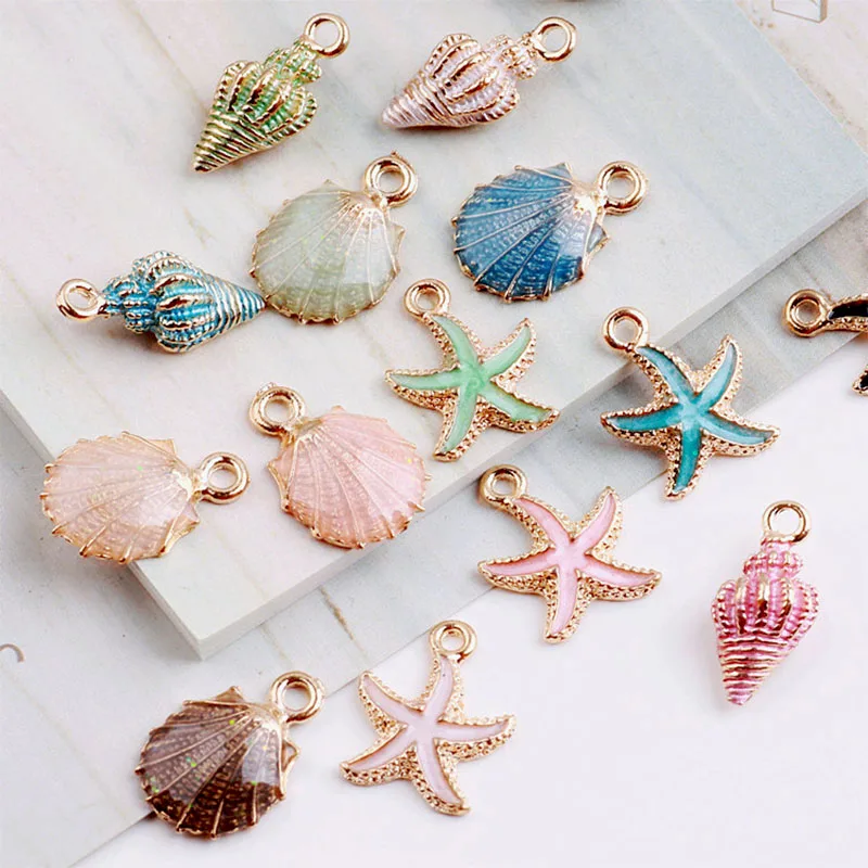 Новинка модные эмалированные подвески для браслета ожерелья ювелирные