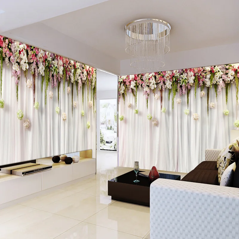 Custom Photo Wallpaper 3D Stereoscopic European Pastoral Non-woven Mural Bedroom Living Room Background Home Decor | Обустройство