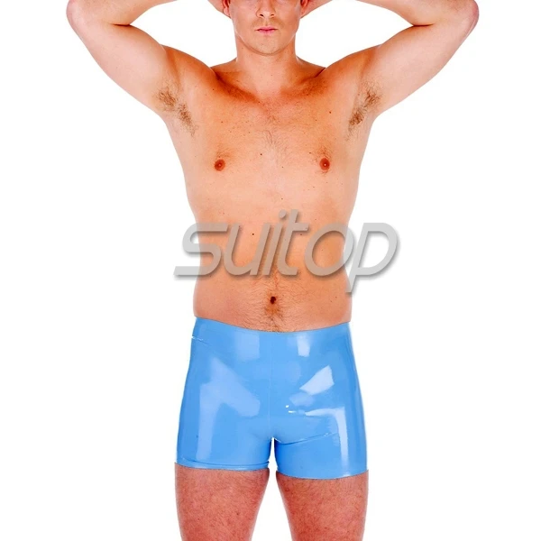 Suitop Быстрая доставка латексные шорты для мужчин|latex shorts for men|latex shortslatex men |