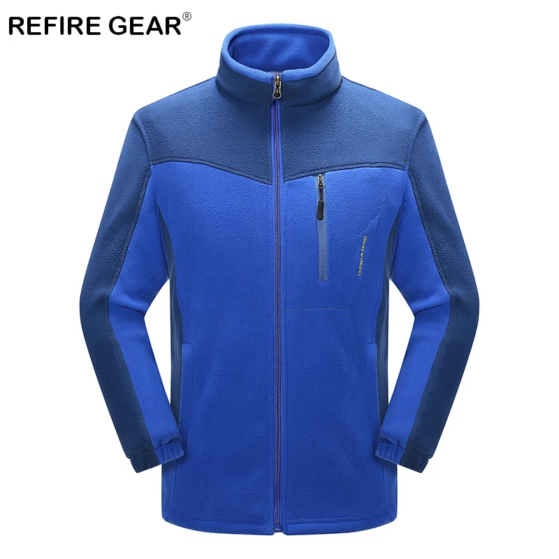 ReFire Gear зимние теплые флисовые куртки для кемпинга на открытом воздухе Мужская