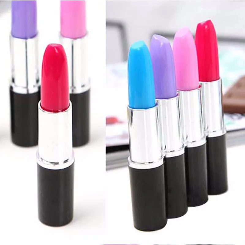 Шариковая ручка в форме помады 3 шт./лот | Канцтовары для офиса и дома