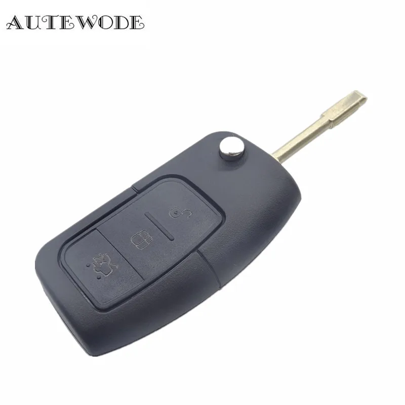 AUTEWODE Новинка 3 запасная деталь подходит для FORD Mondeo Focus Fiesta чехол ключа аксессуары 1