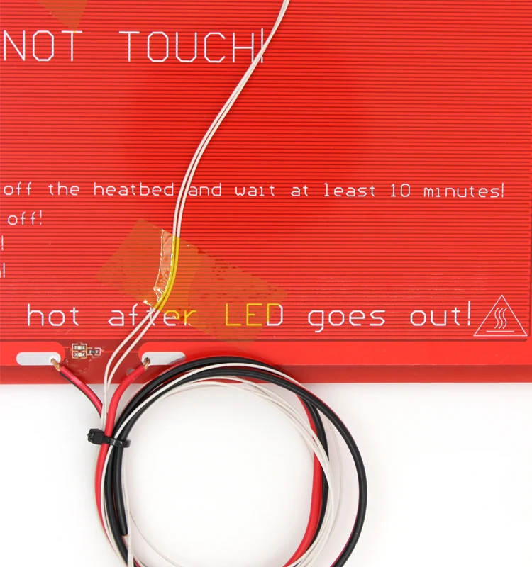 300*300*2 0 MK2A RepRap RAMPS 1 4 PCB Heatbed + светодиодный ОД резистор кабель 100k Ом термисторы
