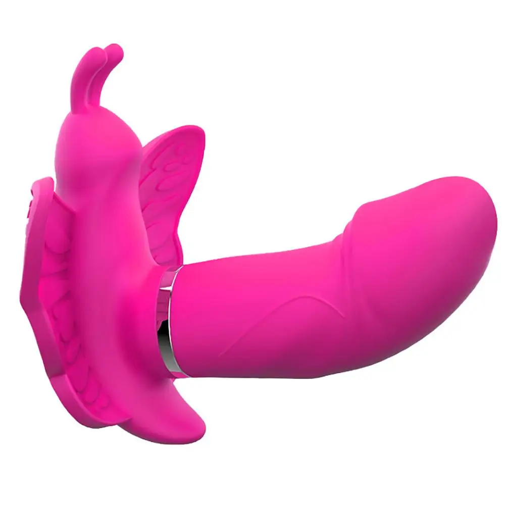 Носимые игрушки-бабочки массажные игрушки вибратор сосание 12 Скоростей сильный