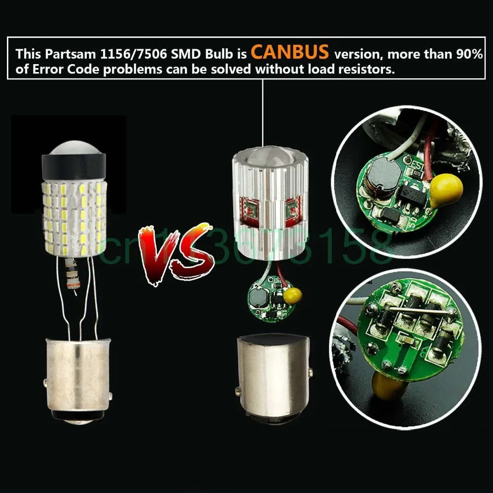 

EUR Rear turn signal bulb For Jaguar S-TYPE X Type XE XF XJ N3 XK XK8 amber indicator lights canbus 2pc