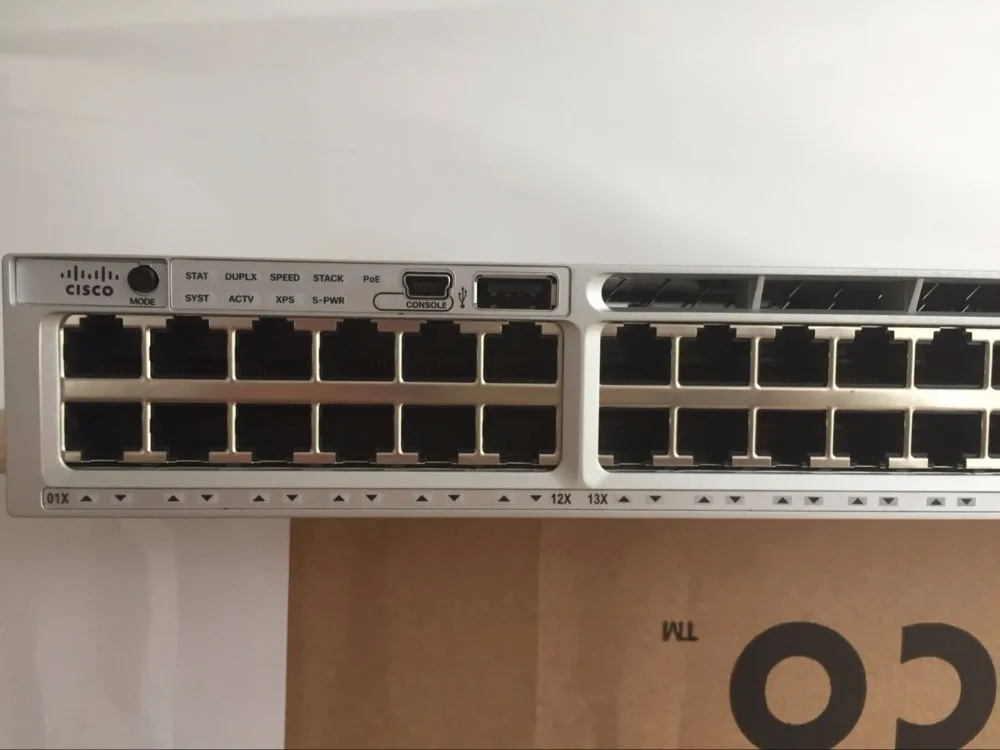 Управляемый переключатель потенциальный катализатор коммутаторы C3850 Ethernet POE |
