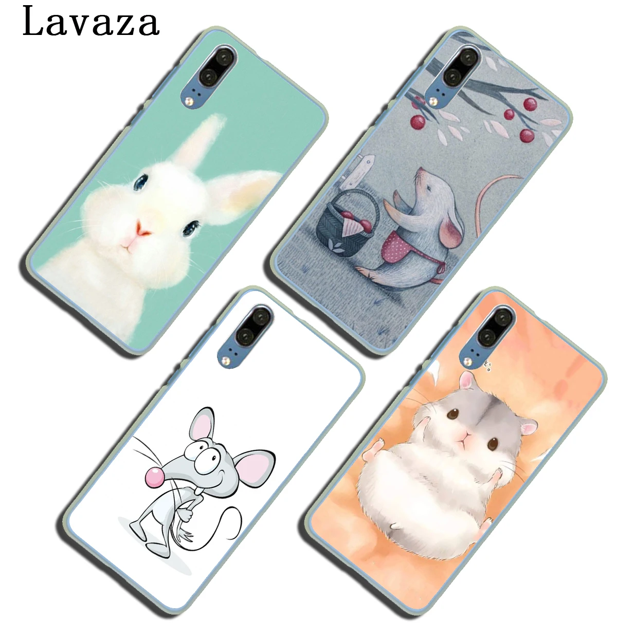 Чехол для телефона Lavaza с рисунком кролика мышки хомяка Huawei P30 P20 P9 P10 Plus P8 Mate 20 Pro Lite