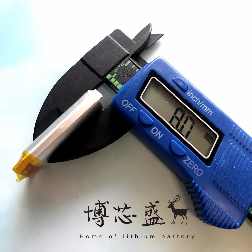 1 шт./лот Бесплатная доставка полимерный аккумулятор подключение головой PH2.0mm 2 P