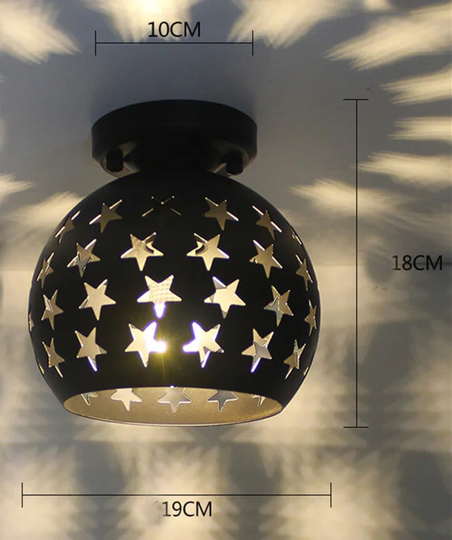 Винтажные потолочные светильники Lustre Luminaria светодиодный потолочный светильник Лофт железная клетка светильники Abajur Домашнее освещение Plafonnier для гостиной - Цвет корпуса: 06