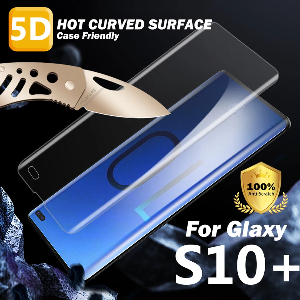 Мягкая пленка HD для Samsung Galaxy S10 + (не закаленное стекло) мембрана PET nano