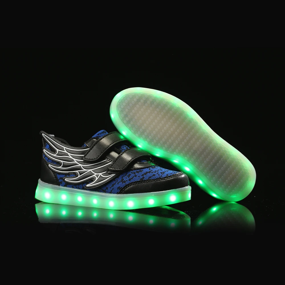 Любители Подарки Для Детей Обувь Свет Корзина Теннис Светодиодные дети