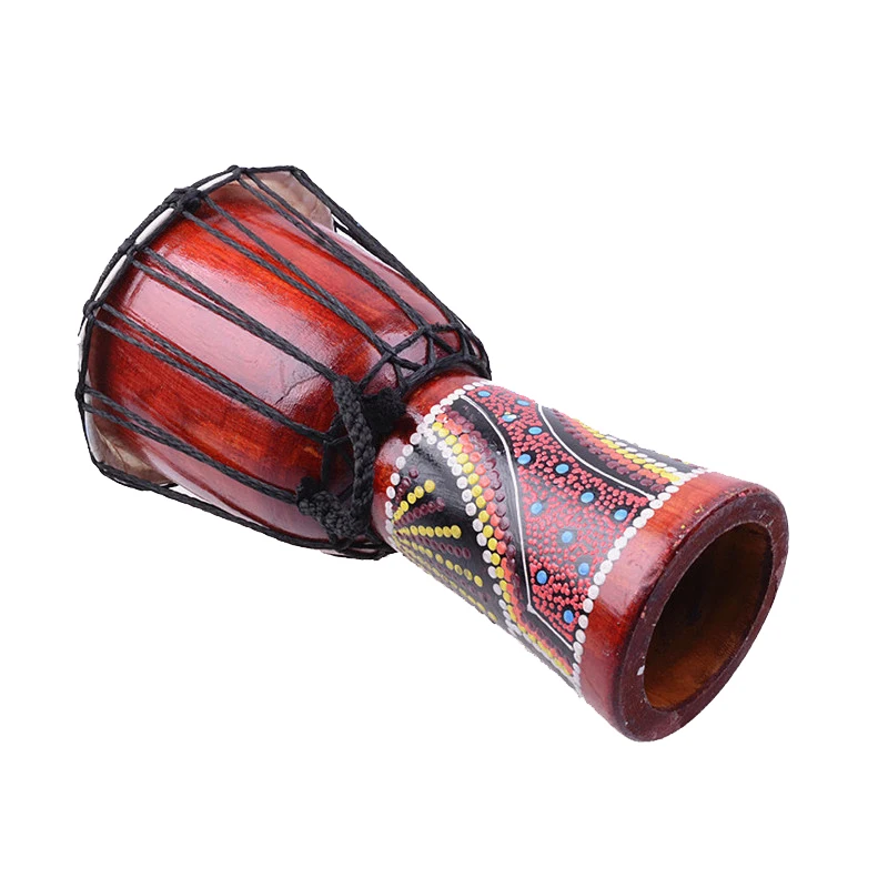 Djembe Drum Mer ударная 6 дюймов Классическая картина деревянный Африканский Стиль