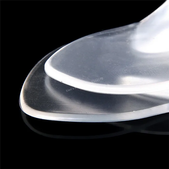 Частичная 70% подкладки для обуви прозрачные вставки ног удобная Силиконовая