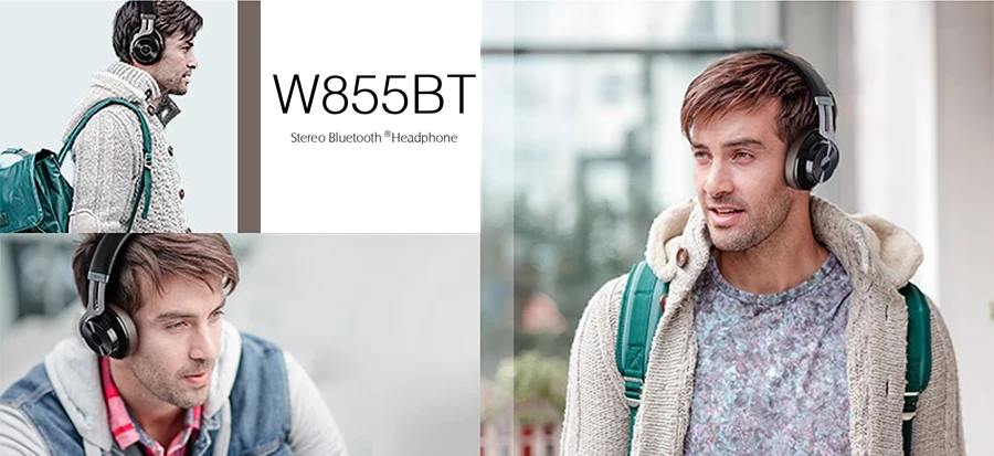 EDIFIER W855BT Премиум Bluetooth гарнитура Bluetooth NFC сопряжение и Поддержка aptX удобное управление на ухо и поддержка звонков наушники