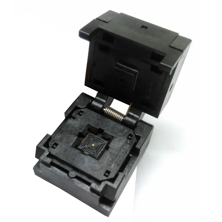 QFN48 MLF48 IC тестовая розетка шаг 0 4 мм IC549 0484 010 G горит в розетке раскладушка Размер