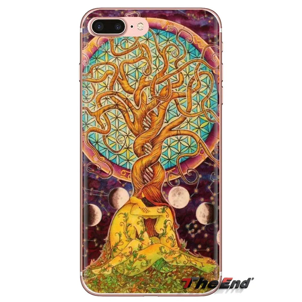 Soft Transparent Shell Covers The mandala chakra Insist yoga For Samsung Galaxy A3 A5 A7 A9 A8 Star A6 Plus 2018 2015 2016 2017 |