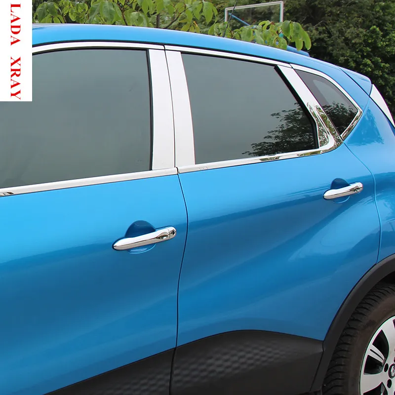 Новый XRAY ручка крышка ABS Хромированная дверная Накладка для LADA 2015 2016 2017 2018|Внешние