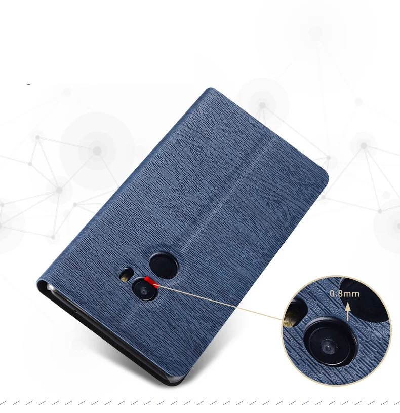 Aikewu для Xiaomi Mi Mix 2 Чехол Mix2 Роскошный кожаный чехол книжка стиль флип полная защита