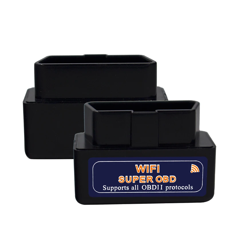 Новейшиe WiFi ELM327 V1.5 Авто диагностический сканер ELM 327 Wi Fi OBD2 читатель кода PIC18F25K80 чип