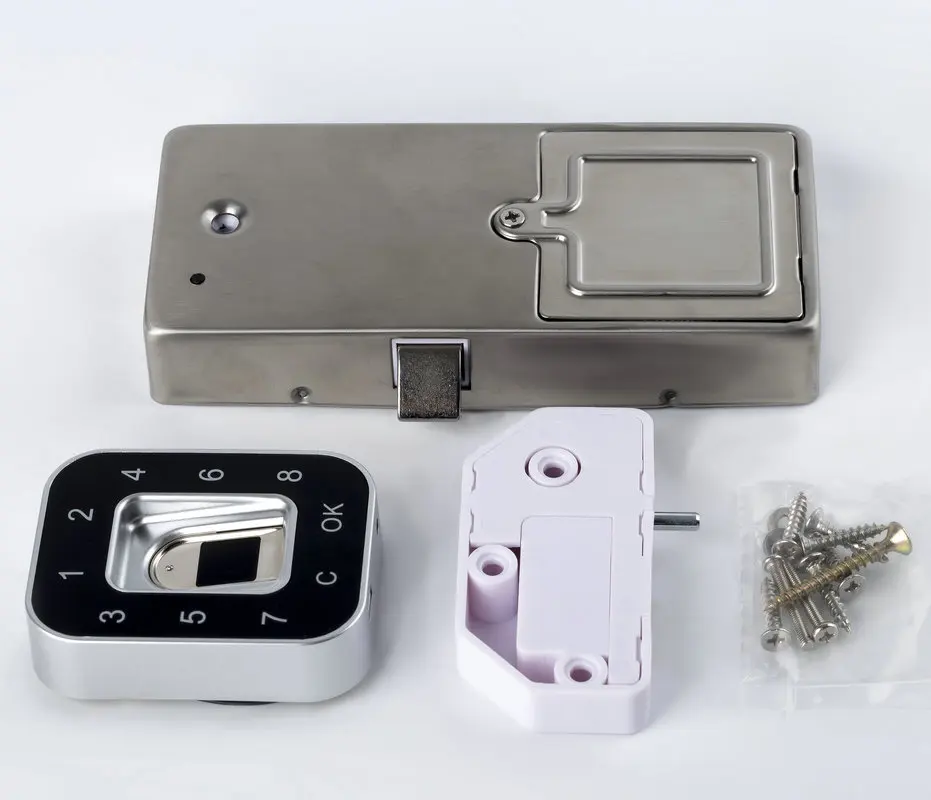 G12 пароль отпечатков пальцев замок ящика обувной шкаф замок|fingerprint lock|fingerprint cabinet
