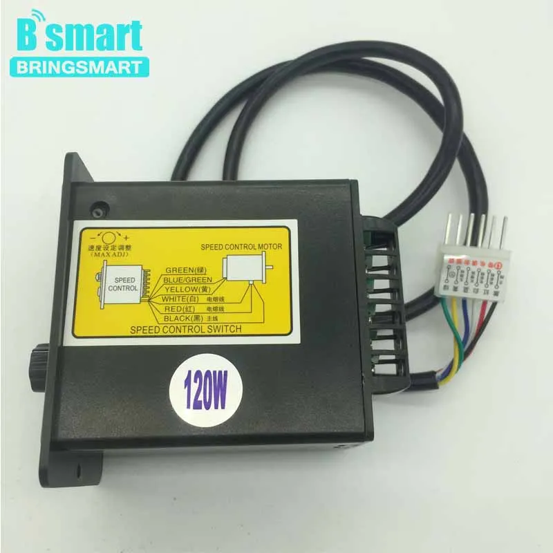 Контроллер скорости электродвигателя переменного тока Bringsmart 220 В 6 Вт 250