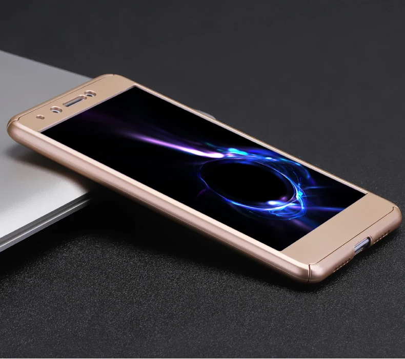 Чехол для Honor 6A 6c Pro V9 V 9 Play 360 чехол с полным покрытием Huawei закаленным