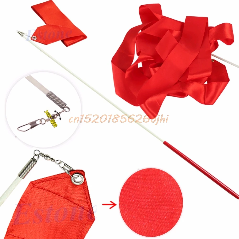 4 м лента для гимнастики и танцев ритмичная художественная гимнастика Растяжка