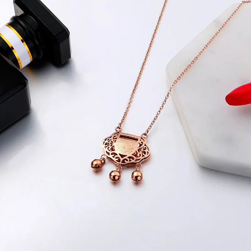 YUN RUO модный бренд Женские Ювелирные изделия розовое золото цвет долговечность